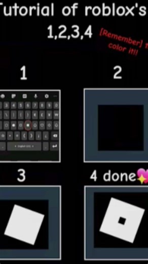 Roblox logo tutorial #fypシ゚viral