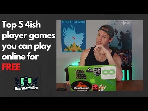 Top 5 board games you can play online for free for 3-4(ish) players