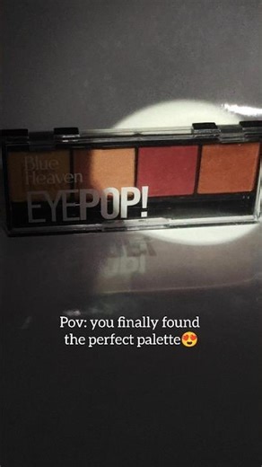 Pov: you finally found the perfect palette😍 #shorts #blueheavencosmetics #eyemakeup