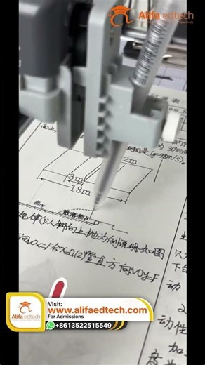 Smart Writing Robot Copies Homework Perfectly