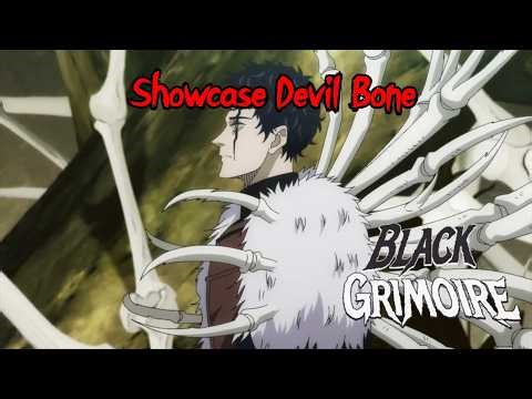 Black Grimoire Lesser Devil Bone Showcase
