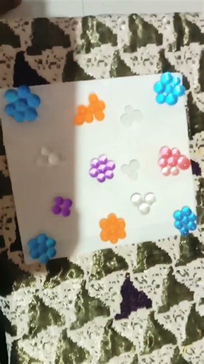 magical balls on tissue paper