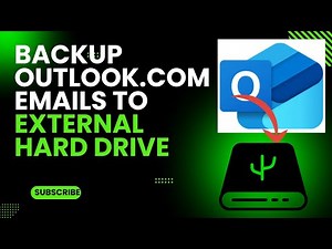 Backup Outlook com Emails to External Hard Drive | Outlook.com Backup to Hard Drive- The Best Tool