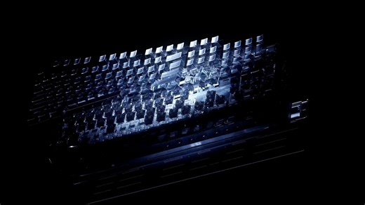【动态视觉鉴赏】机械键盘三维创意视觉动画，电竞键盘CG动画建模设计，游戏键盘3D动画视觉鉴赏