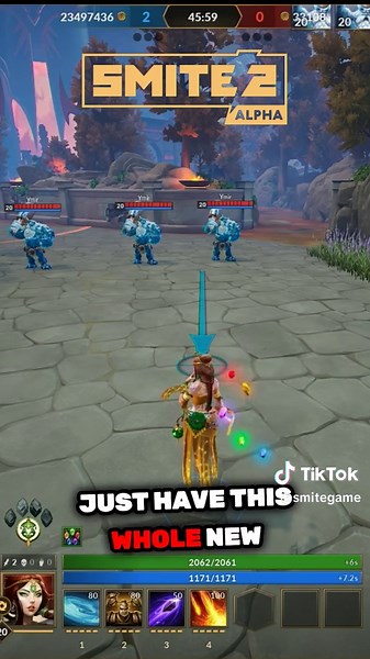 Part 3 - Harness your elemental power with one of the most recent godly additions to SMITE 2, Nu Wa! #smite2 #smitegame #moba #gaming