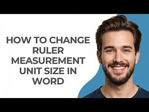 How To Change Ruler Measurement Unit Size in Word - GUIDE!