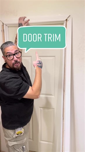 Converting a Dining Room into a Bedroom: How to Install Door Trim