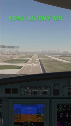 Cessna Citation CJ4 approach into Dallas Love Field #simaviation #aviation #msfs2020 #landing #fsx