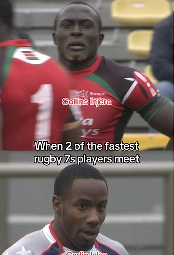 Fastest Rugby Players: Carlin Isles and Collins Injera