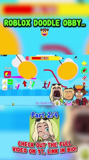 ROBLE: Doodle Obby Level 32 Adventures!