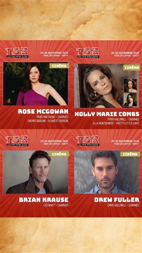 Charmed Reunion at TGS Toulouse 2025! ✨ A magical Charmed Reunion...