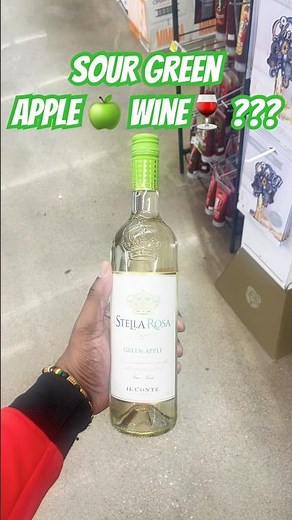 Sour green apple 🍏 wine 🍷??