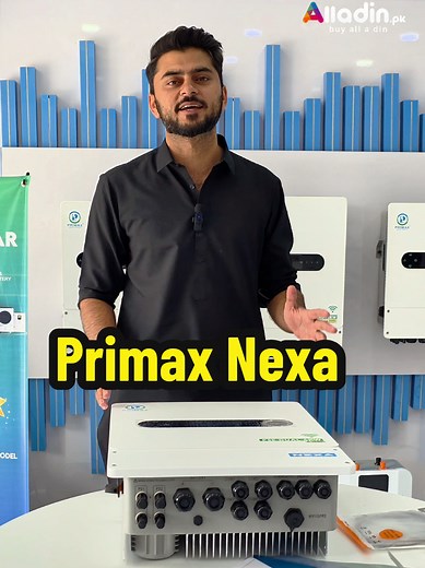 Primax Nexa ip66 Hybrid Solar Inverter #Primax #HybridInverter #SolarEnergy #Alladin
