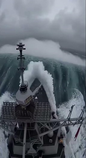 The Most Dangerous Waves You'll Ever See #ocean #extreme #maritime