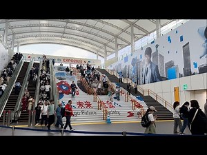 【大阪関西万博】大阪メトロ中央線 夢洲駅 2025/4/20 17時頃（4K HDR 60fps）
