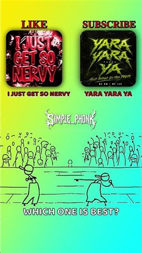 YARA YARA YA (slowed) VS NERVY FUNK (Slowed) 🔥🗿 #viral​ #phonk​ #foryou​
