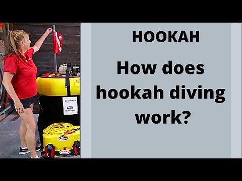 How does hookah diving work