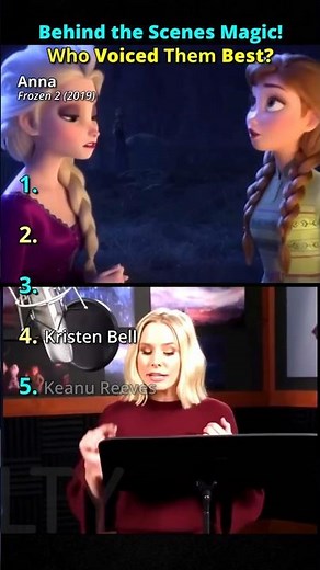 Famous Voice Actors & Their Characters 🎬#shorts