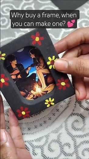 From plain to pretty – DIY photo frame in minutes!