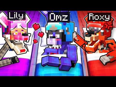 Having a FNAF SLEEP OVER in Minecraft!