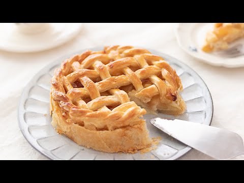 Custard Cream Apple Pie｜HidaMari Cooking