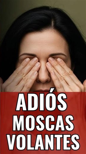 Esto elimina las moscas volantes para siempre #salud #secreto #shorts