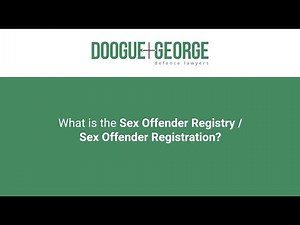What is the Sex Offender Registry?
