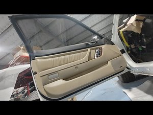 Acura Legend Door Disassembly and Drip Moulding Installation