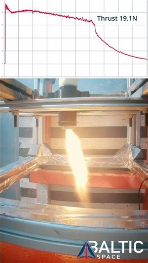 High Energy Hybrid Rocket Fuel Static Fire