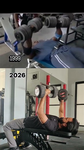 1999 Ronnie Coleman vs 2026 Dumbbell Press 🔥 Old School vs Modern Training
