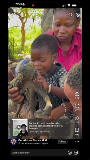 Don’t let me interrupt your supper