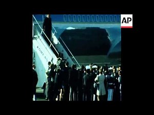 SYND 23 11 74 US PRESIDENT FORD ARRIVES IN SOUTH KOREA