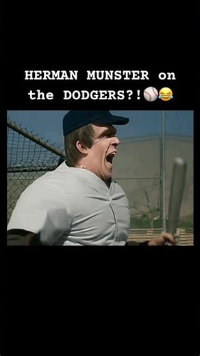 “HERMAN MUNSTER JOINS THE DODGERS?! 😂⚾️ (1965 TV Clip)”