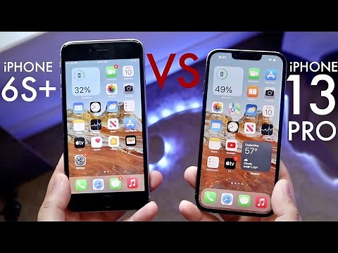 iPhone 13 Pro Vs iPhone 6S+! (Comparison) (Review)