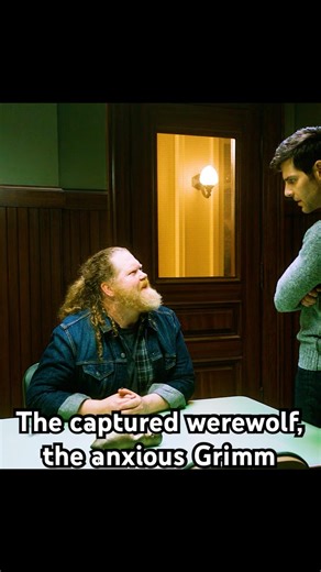 The captured werewolf, the anxious Grimm#grimm #shorts #shortvideo #series #fouryou