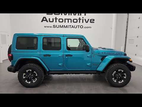 2024 JEEP WRANGLER RUBICON X 4XE BIKINI FULL HD 4K WALKAROUND 24J191 SOLD!