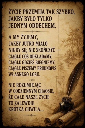 Życie to Tylko Chwila - Wykorzystaj Ją