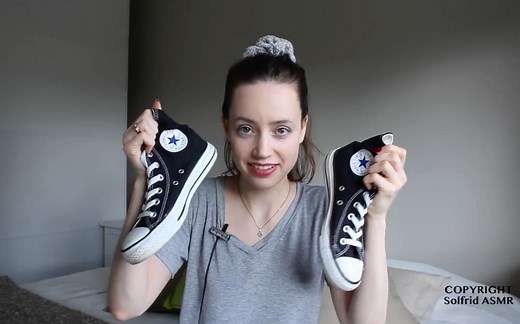 【ASMR】Solfrid ASMR - 介绍姐姐所有的鞋子