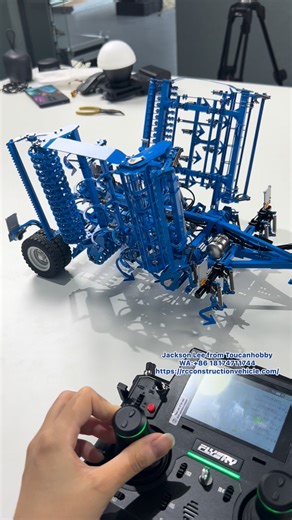 Check out this LESU K500 Seedbed machine 👍 #rcmodel #RC #jacksonlee #toucanhobby #lesu #hydraulic #model | Toucanhobby RC Model