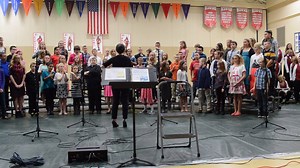 5th grade choir at last night's Choral Specatcular | Oregon CUSD 220