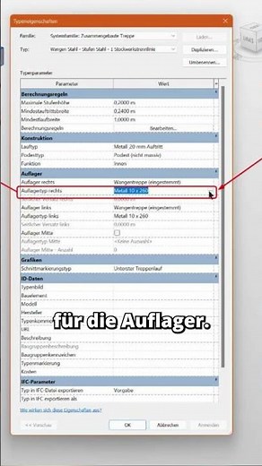Autodesk Revit - Treppe mit U Profilen