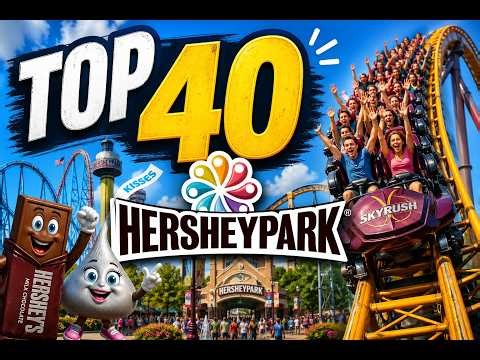 TOP 40 HERSHEYPARK (1907 - 2026)