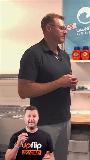 This $100K/month business idea might surprise you He invested $1M into a laundromat everyone said would fail, and now it’s pulling in six figures a month with 38 washers, 32 dryers, and zero coins. Turns out, “boring” businesses make serious money. Comment LAUNDROMAT and we’ll DM you the free training on how to start and scale your own. #businessideas #laundromatbusiness #upflip | UpFlip