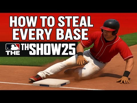How to Steal EVERY Base in MLB The Show 25 (Fastest Stealing Tutorial!)