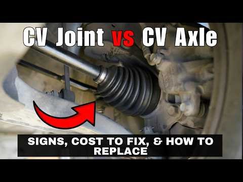 Signs of bad CV joint vs CV axle symptoms |Easy Diagnoses & Fix for CV Joint and axle.