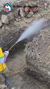 Termite proofing chemical spray on our Project 639 citi housing sialkot . . #termitecontrol #construction #citihousingsialkot | AL-Noor Constructions