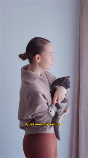 Julia ✨ 📒🍣30s | starting over | cruise ship on Instagram: "Some parts of me I left on the cruise ship… but I’m learning to bring her along, wherever I go 🌊💫 ps: Ten years ago, if you’d told me I’d get a cat, I’d have laughed. This little fluff has completely changed me in the sweetest way."