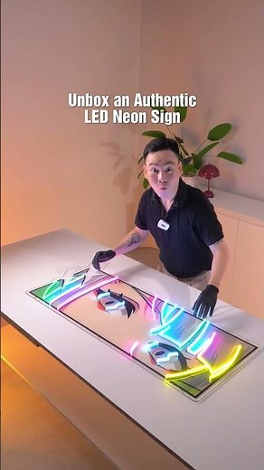 Just unboxed the Zanvis Neon LED sign and I'm already obsessed! 😍