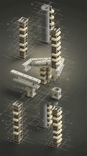 Why Buildings Don’t Fall in Earthquakes #civilengineering #reels