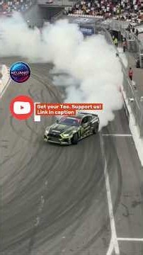 Drift cars generate smoke equal to burning forty tires